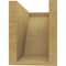 Ekena Millwork 6in. W x 8in. H x 12in. L Concord Woodgrain TimberThane Rafter Tail, Primed Tan RFTUR06X08X12CONRCPR - alternate 2